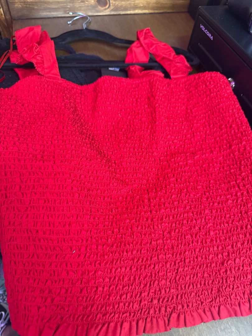 Red Old Navy Women-Tops, Large