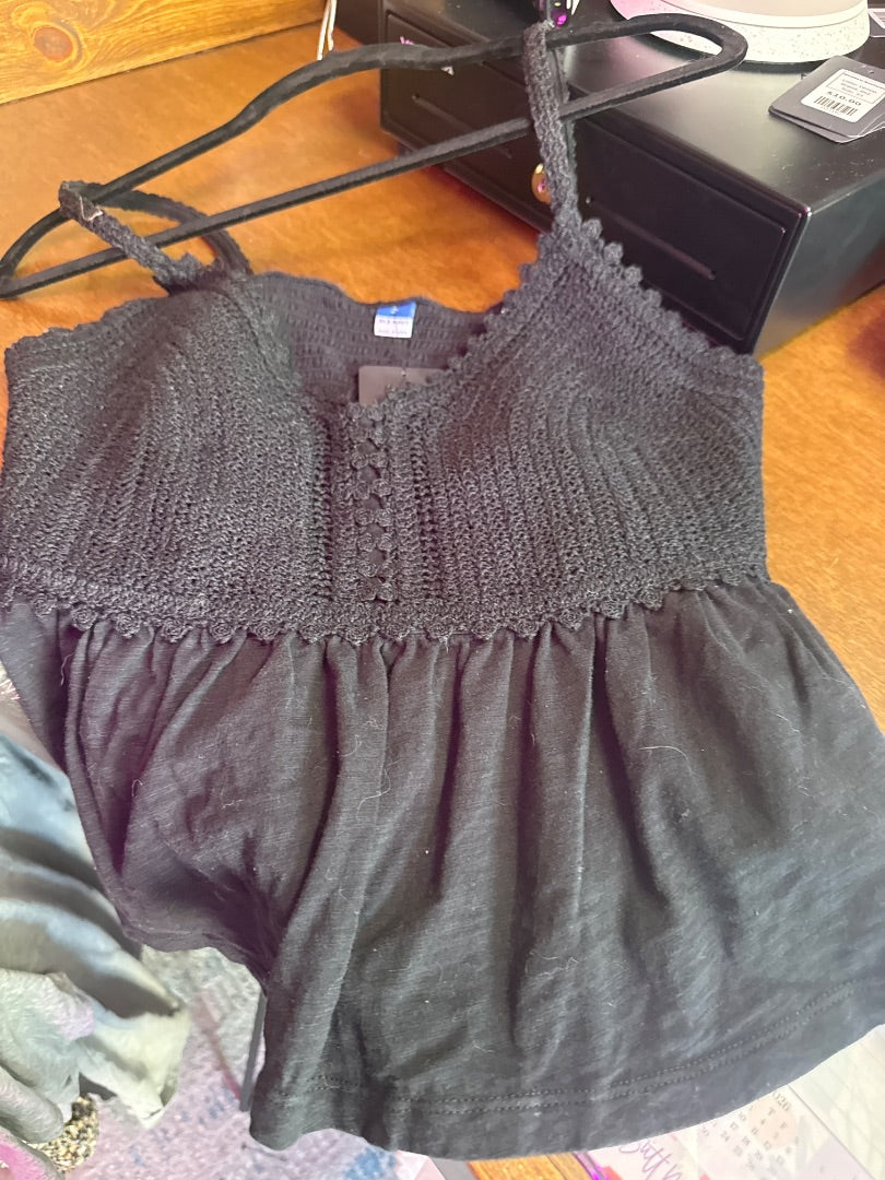 Black Old Navy Women-Tops, Large