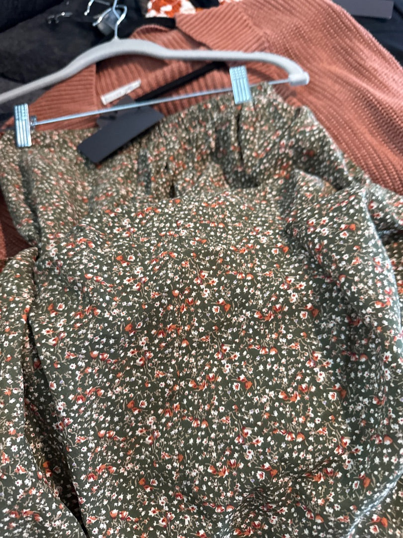 Green Multi No Brand Women-Dresses/Rompers, Small