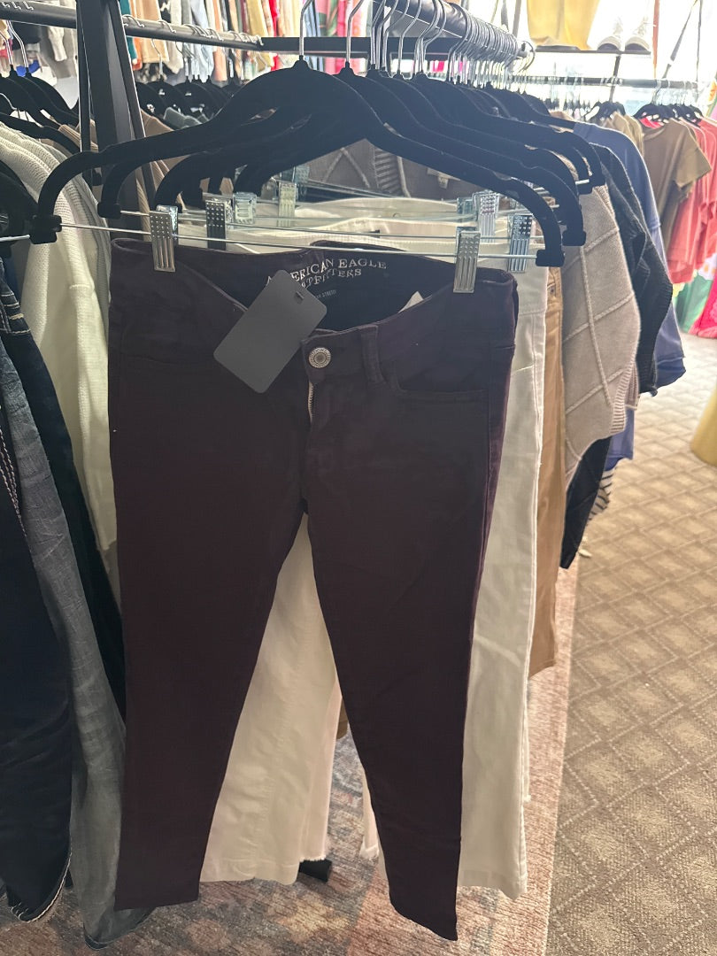 Black American Eagle Women-Bottoms, 0