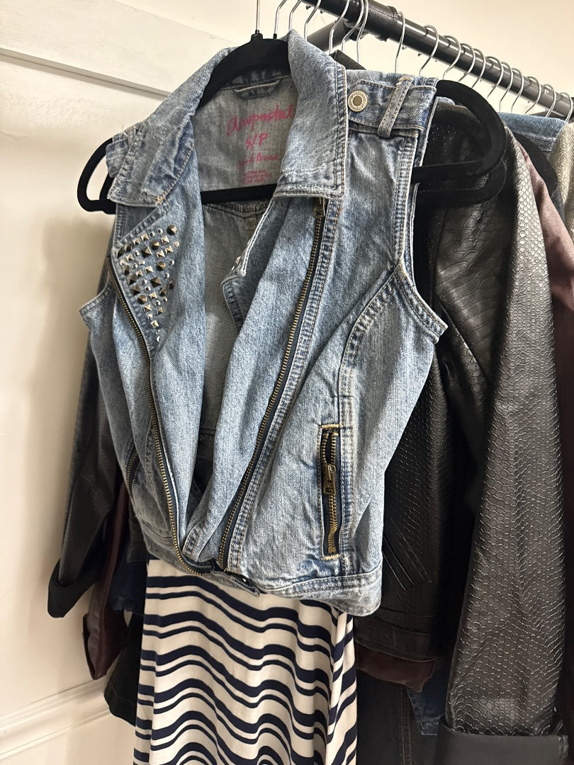 Denim Aeropostale Women-Outerwear, Small