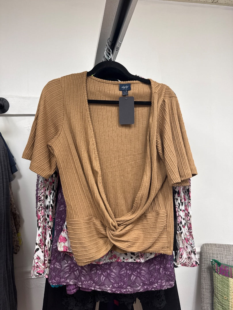 Brown Day trip Women-Tops, Large