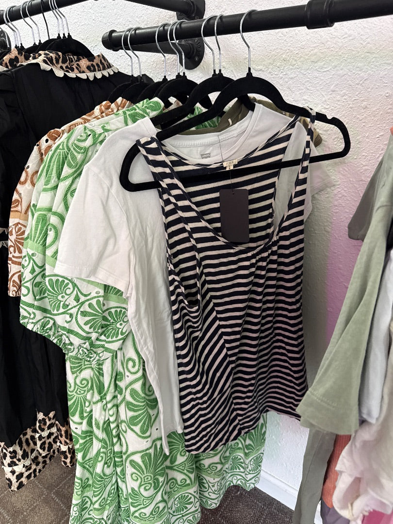 Blue/White J. Crew Women-Tops, Small