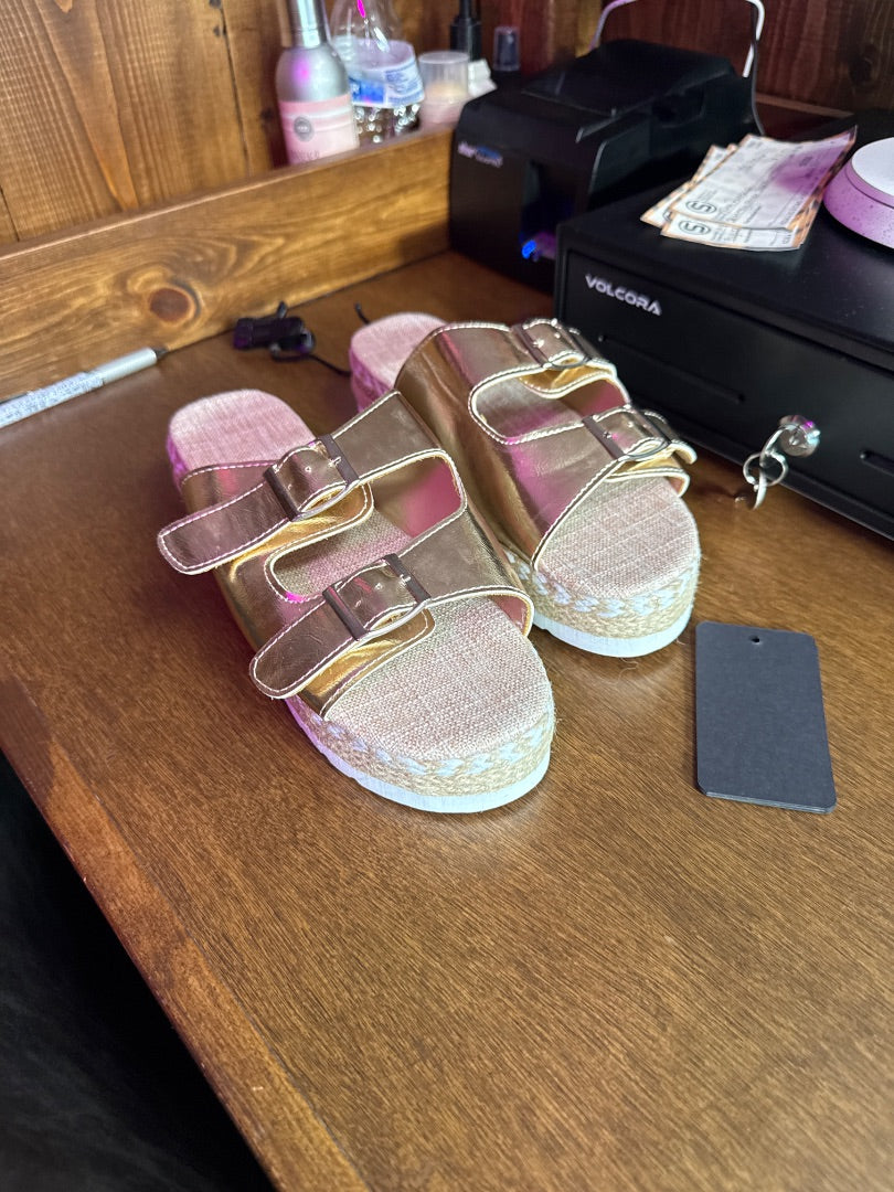 Gold No Brand Women-Shoes, 42