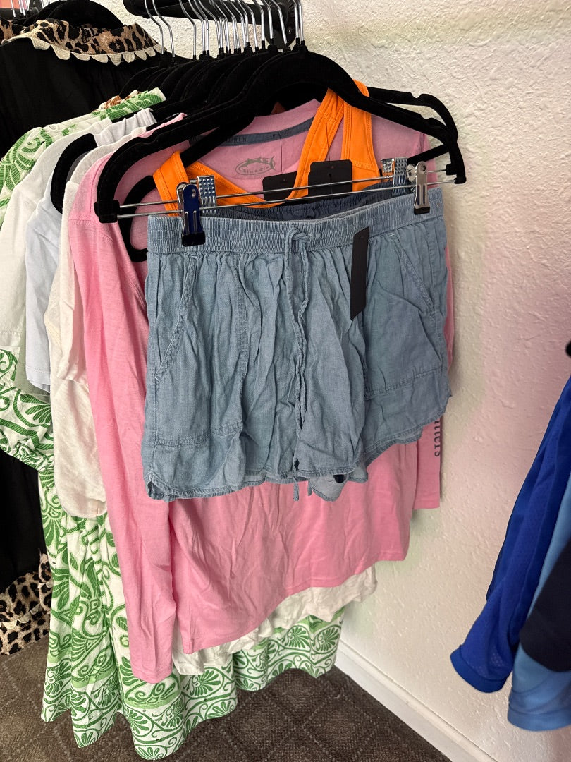 Blue Hollister Women-Bottoms, Small