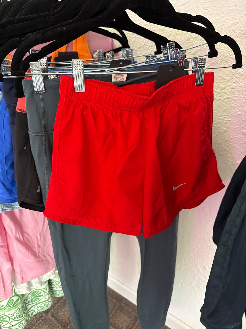 Red Nike Women-Bottoms, XS