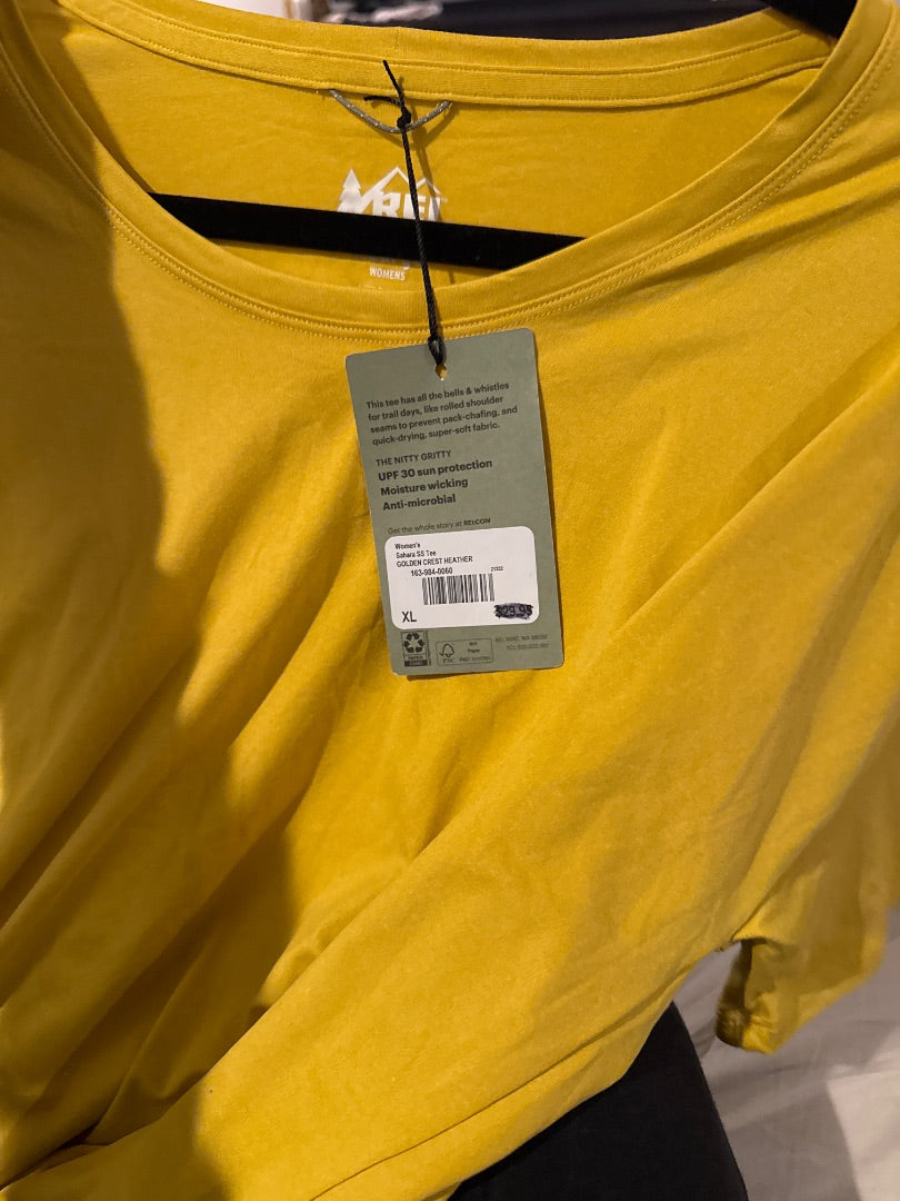 Mustard yellow REI Women-Tops, XL