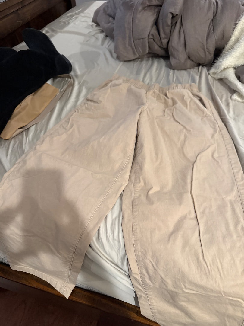 Tan American Eagle Women-Bottoms, XS