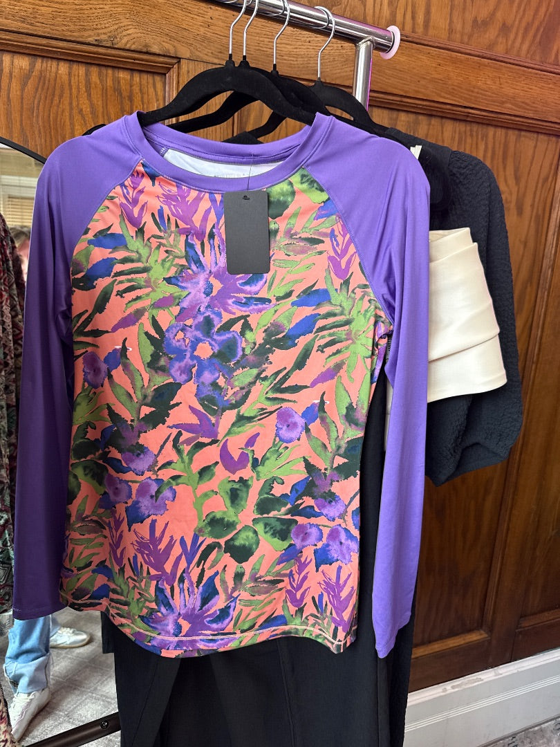 Purple Reel Legends Women-Tops, Medium