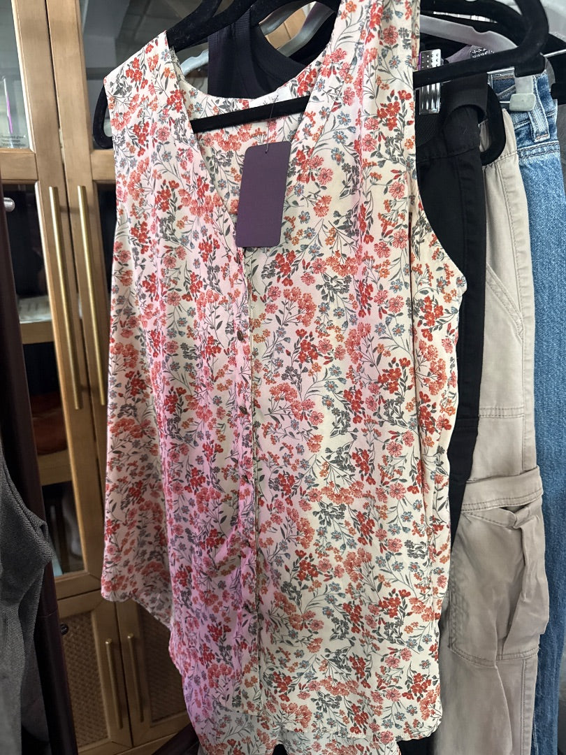 Floral Maurice's Women-Tops, XL