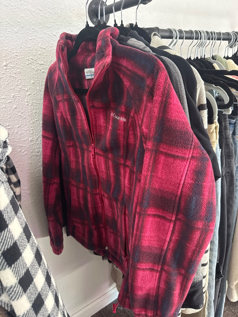 Pink/Maroon Columbia Women-Tops, Small