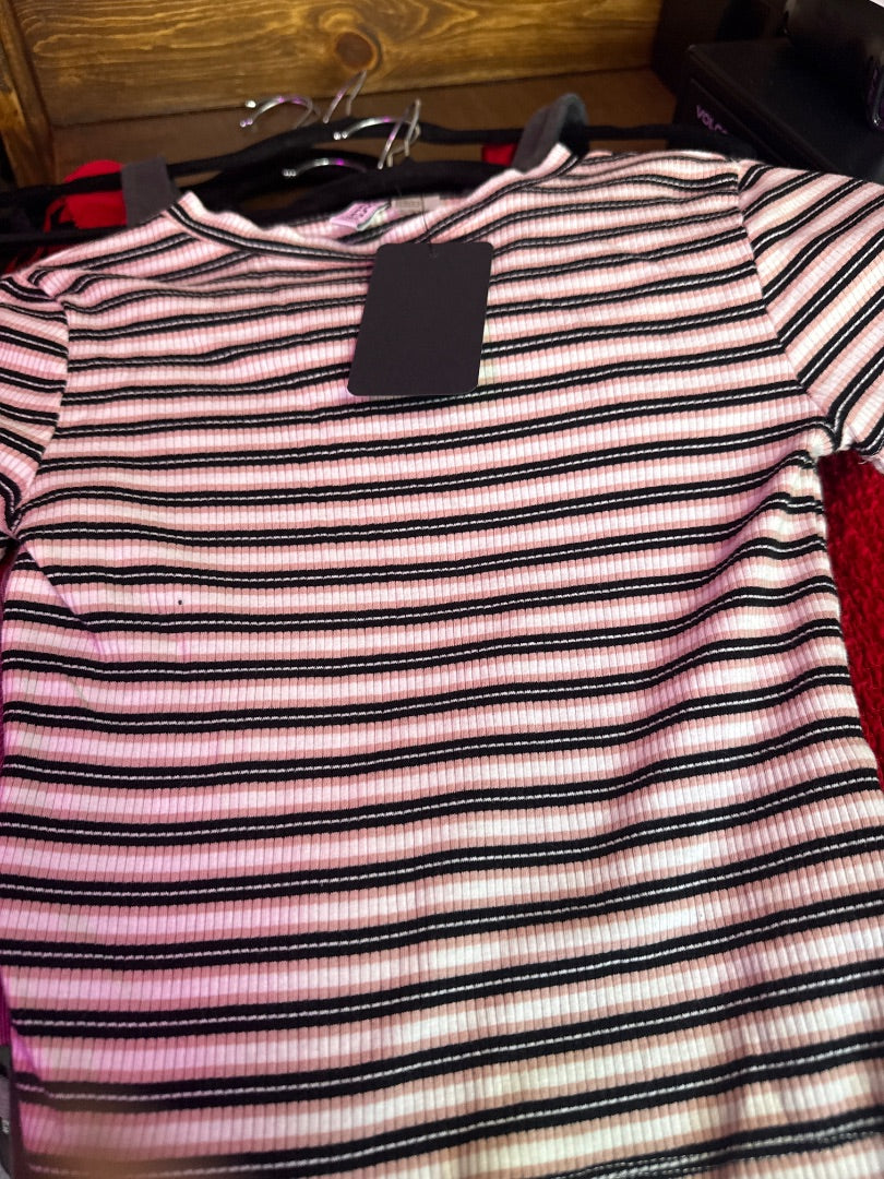 Black & White Divided Women-Tops, Small