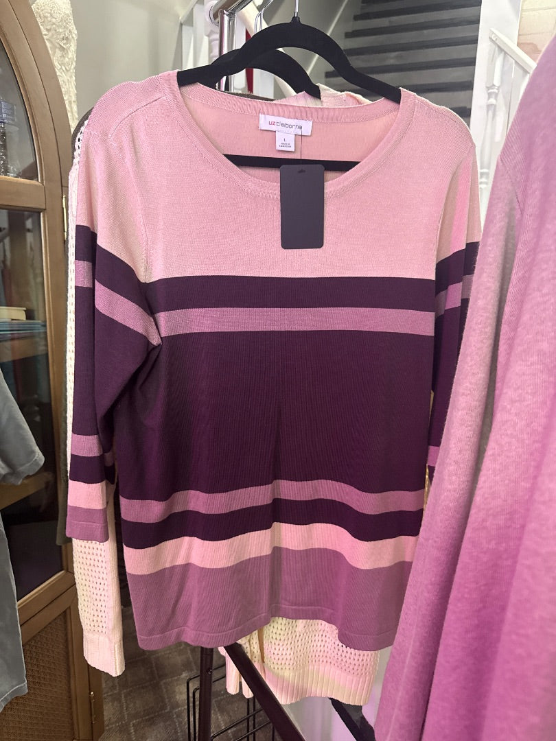 Brown Liz Claiborne Women-Tops, Large